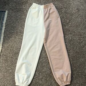 Lichi Two Toned “Minimalism” Joggers Size Small LIKE NEW!